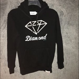 diamond supply co girls sweater